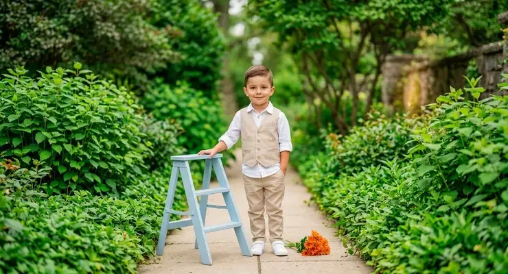 Cute Boy Beautiful Pose
