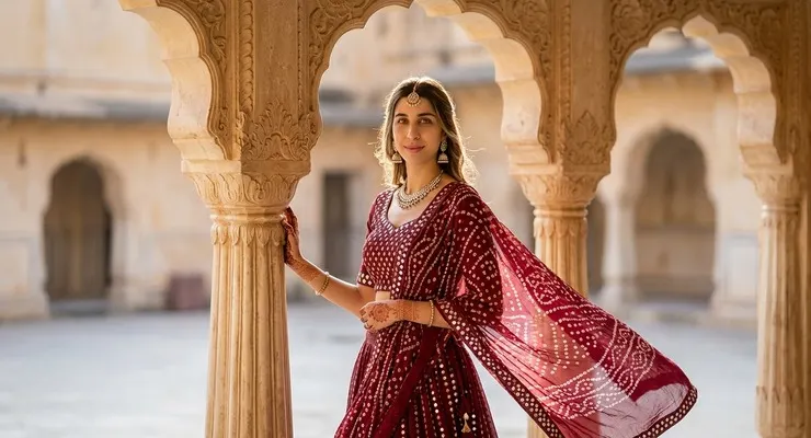 Amber Fort Heritage Editorial Portrait