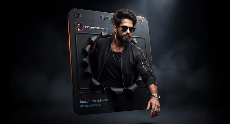 Ultra-Premium Dark Luxury Instagram Post Mockup
